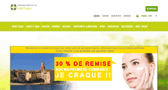 Desktop Screenshot of parapharmacie-saint-tropez.com